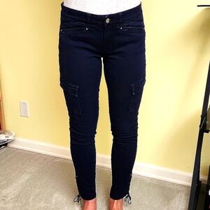White House Black Market Skinny Leg Ankle Cargo Pant